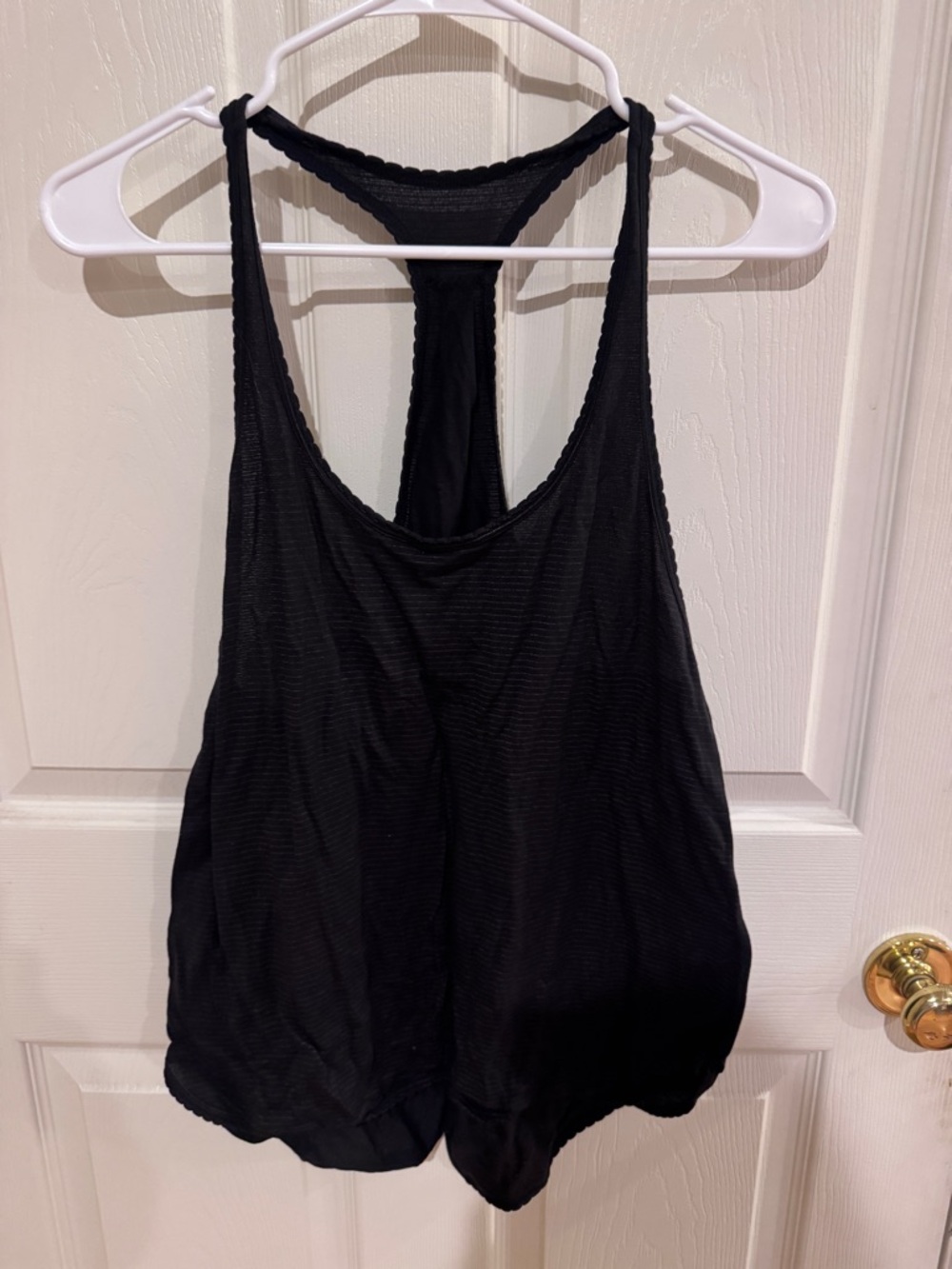 lululemon athletica Black Racerback Tank